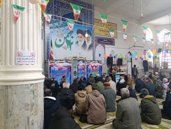 راهپیمایی ۲۲ بهمن در آشخانه