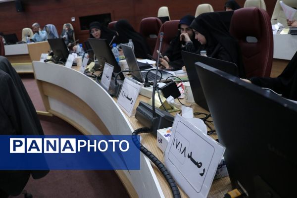 اتاق کنترل وضعیت ستاد انتخابات شهر مشهد در دور دوم انتخابات ریاست جمهوری 