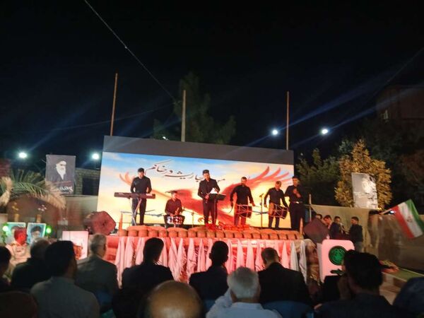 گرامیداشت ۲۲ شهید محله فردوسی خلیل‌آباد