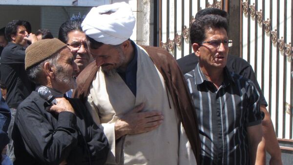 مراسم جاماندگان اربعین در روستای تحت منظر 