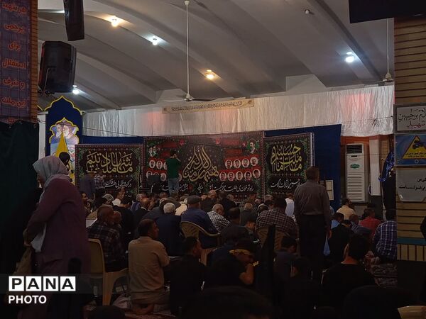 چهلمین روز از شهادت شهدای دادگستری شهرستان لارستان 