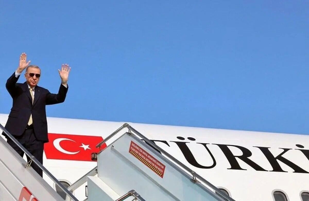 اردوغان بعد از 12 سال وارد بغداد شد