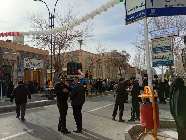  راهپیمایی بیست و دو بهمن در کاشمر