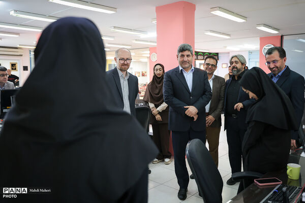 بازدید معاون فرهنگی و اجتماعی معاون اول رئیس جمهور از خبرگزاری پانا