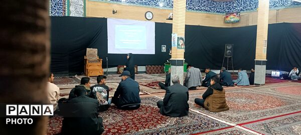 مراسم احیاء سومین شب قدر در مسجد امام حسین(ع) شهرستان پلدختر 