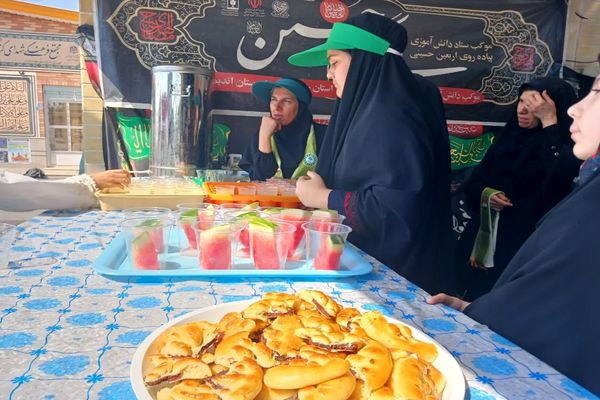 بازدید معاون اردویی گردشگری سازمان دانش‌آموزی از مواکب خوزستان