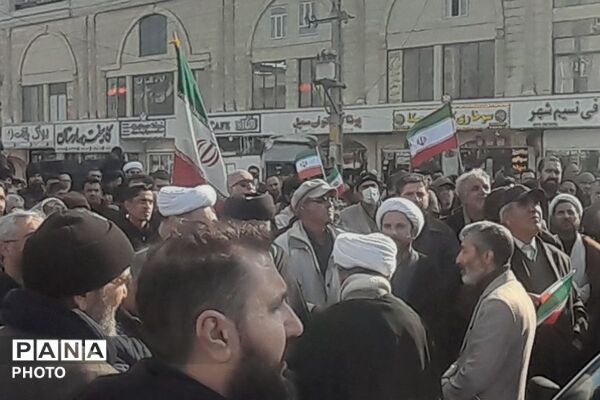 بیعت مردم ولایتمدار نسیم‌شهر با حضرت آیت‌الله سید مجتبی حسینی خامنه‌ای