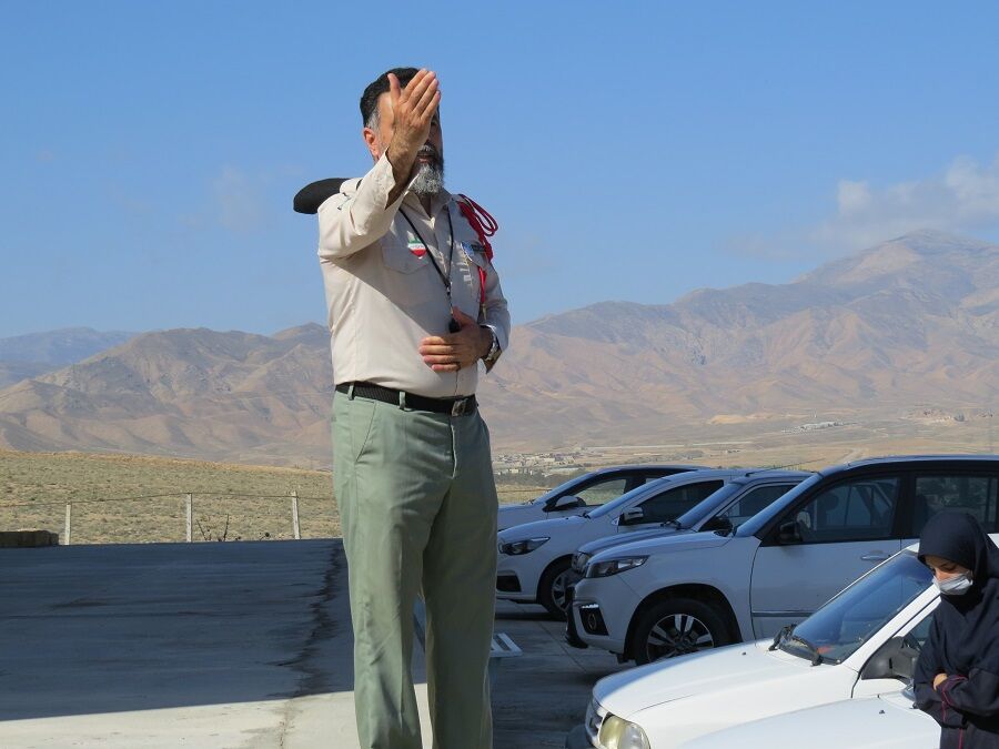 اردوی تمشک دختران بجنورد در اردوگاه شهید چمران 