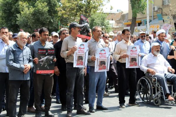 راهپیمایی مردم ولایت‌مدار نیشابور در پی ترور شهید اسماعیل هنیه 