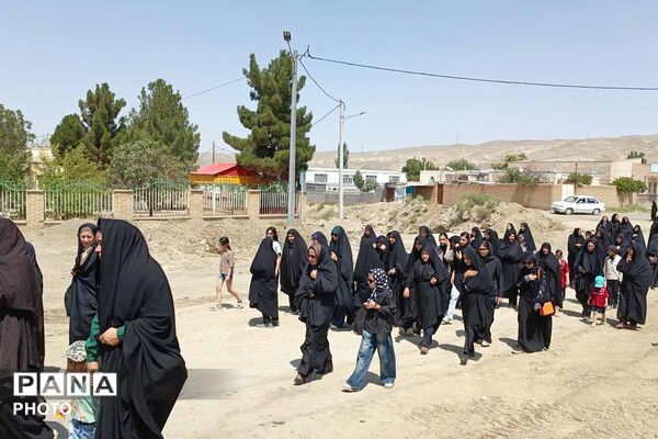 عزاداری شهرستان راز جرگلان در شهادت امام رضا (ع)