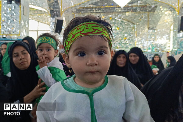 گهواره‌های سبز در سوگ کربلا؛ همایش شیرخوارگان حسینی در بجنورد/2 
