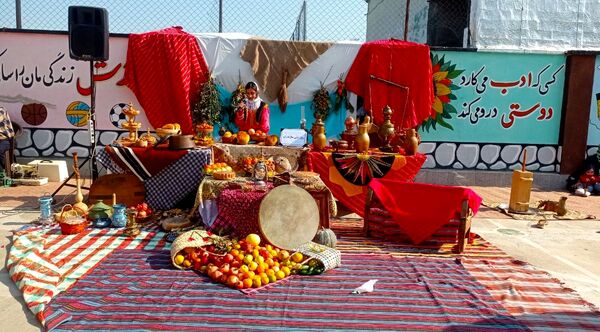 جشن هفته مازندران در دبستان نرجس خاتون گلوگاه 
