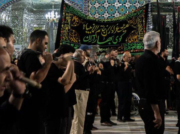 عزاداری به مناسبت شهادت امام حسن مجتبی (ع) و رحلت رسول گرامی اسلام (ص) در آران و بیدگل 
