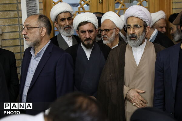 مراسم چهلمین روز شهادت «علی لاریجانی» در قم