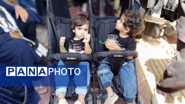 حضور پرشور کودکان و نوجوانان یاسوجی در روز عاشورا 