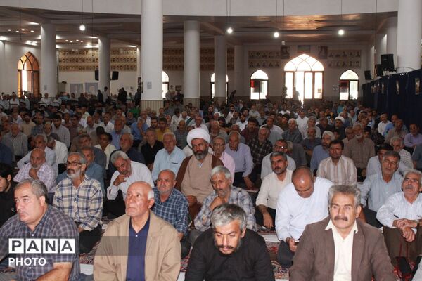 برپایی نماز عبادی و سیاسی جمعه نظرآباد 