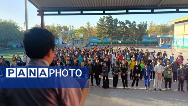 انتخابات انجمن ورزشی و المپیاد دانش‌آموزی دبیرستان اندیشه شاهد 