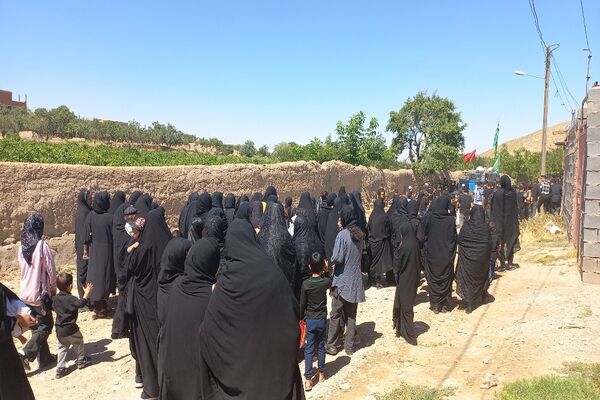 مراسم گرامیداشت تاسوعای حسینی در روستای گزکوه 