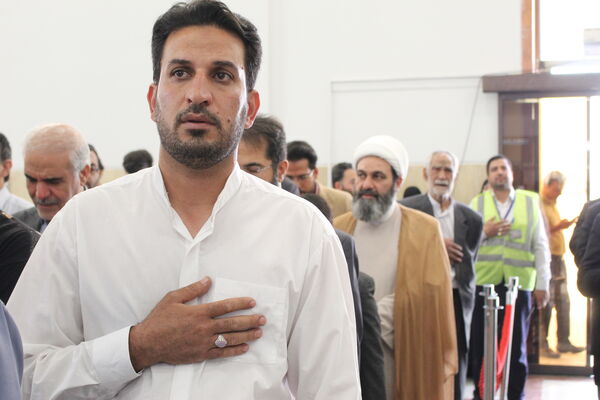 استقبال از خادمین رضوی در یزد