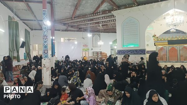 مراسم شب قدر در امامزاده سید محمد (ع) کاشمر 