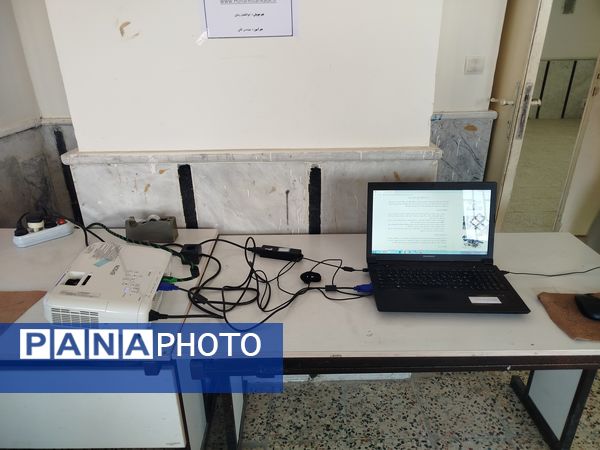 افتتاح نمایشگاه دست‌سازه‌های هنرستان خوارزمی سملقان