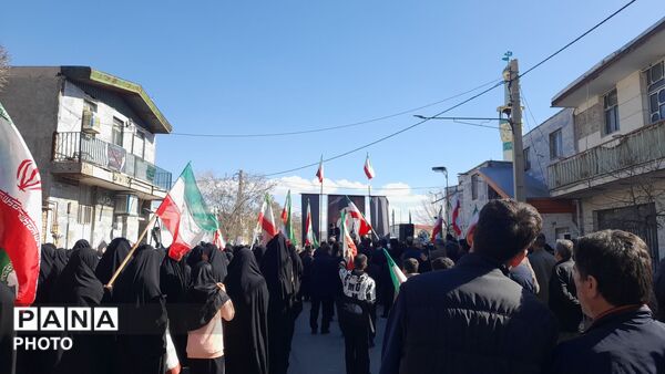 تجمع مردم جوکار در سوگ شهادت رهبر عزیز امت اسلامی