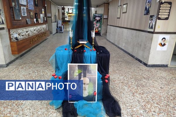 مراسم ارتحال امام خمینی (ره) در اداره آموزش و پرورش ناحیه دو شهرری 