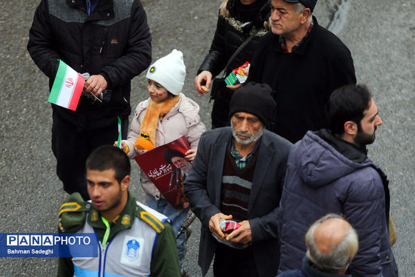 جشن خیابانی نیمه شعبان در تهران