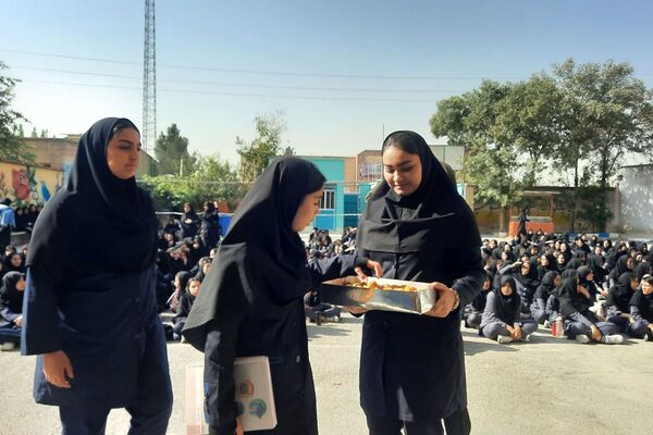 افتتاحیه طرح مصباح الهدی در هنرستان تاجیک بهارستان دو