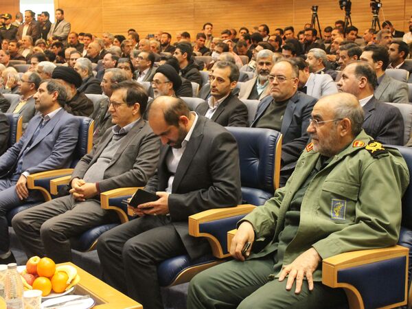 برگزاری مراسم تکریم و معارفه فرماندار مشهد مقدس