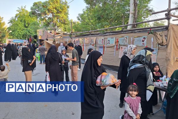 برگزاری یادواره شهدا در گلزار شهدای شیراز