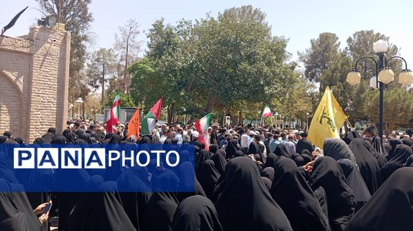  راهپیمایی جمعه خشم در شهر کاشمر