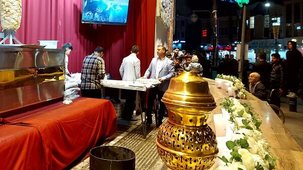 حال و هوای خیابان‌های مشهد در شب نیمه شعبان 