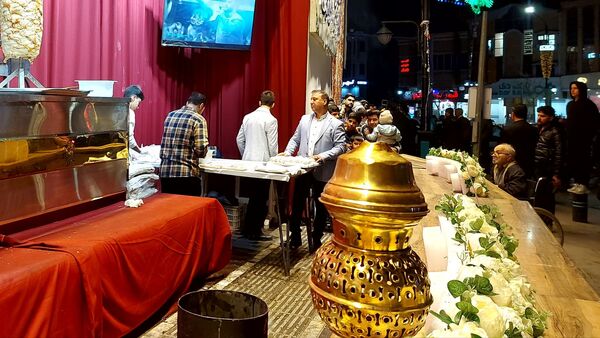 حال و هوای خیابان‌های مشهد در شب نیمه شعبان 