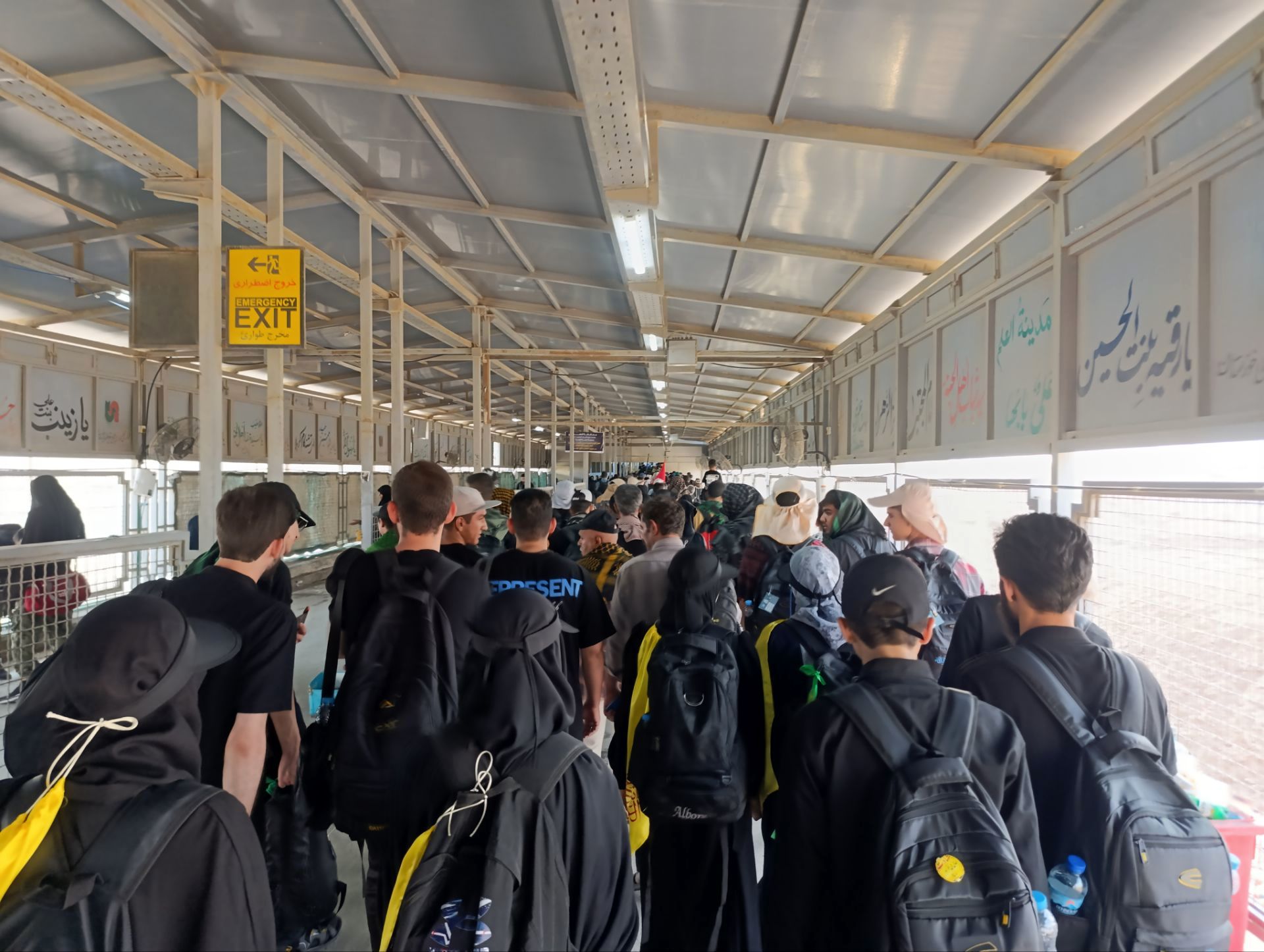 راهی شدن کاروان فرستادگان امام رضا علیه السلام به کربلا معلی