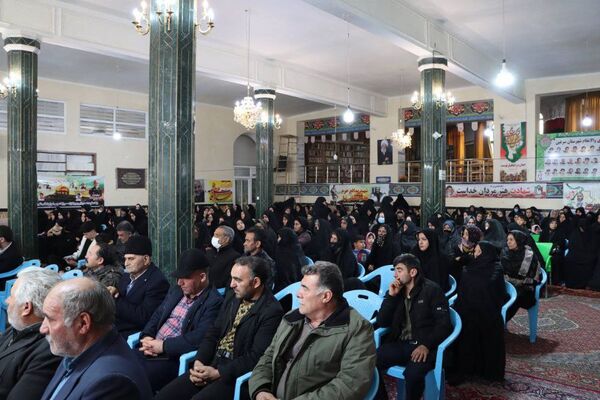 مراسم یادبود پنجمین سالگرد شهادت حاج قاسم سلیمانی در شهرستان سرعین 