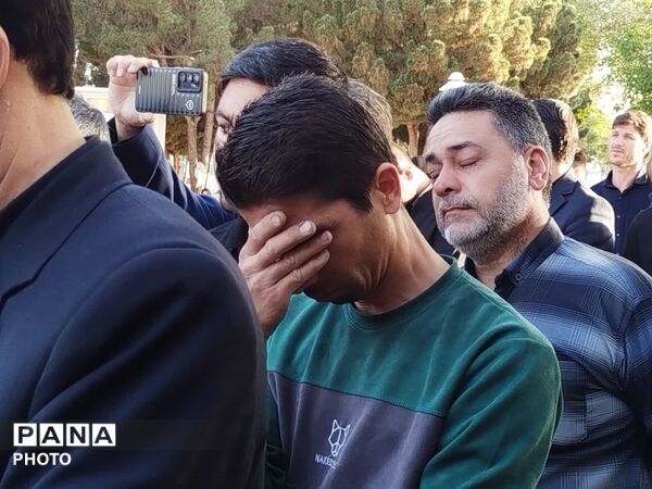 گرامیداشت چهلمین روز شهادت پاسدار محمد صادق نظافتی در کاشمر