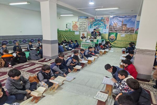 محافل انس با قرآن در ماه مهمانی خدا در مدارس بهبهان