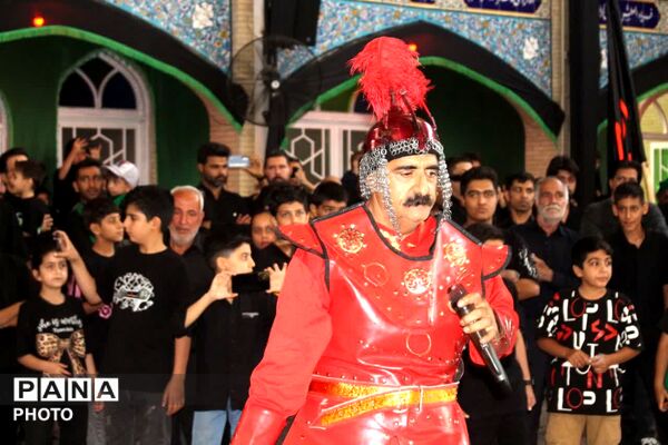آیین نخلبرداری روز عاشورا در روستای علی آباد پیشکوه تفت