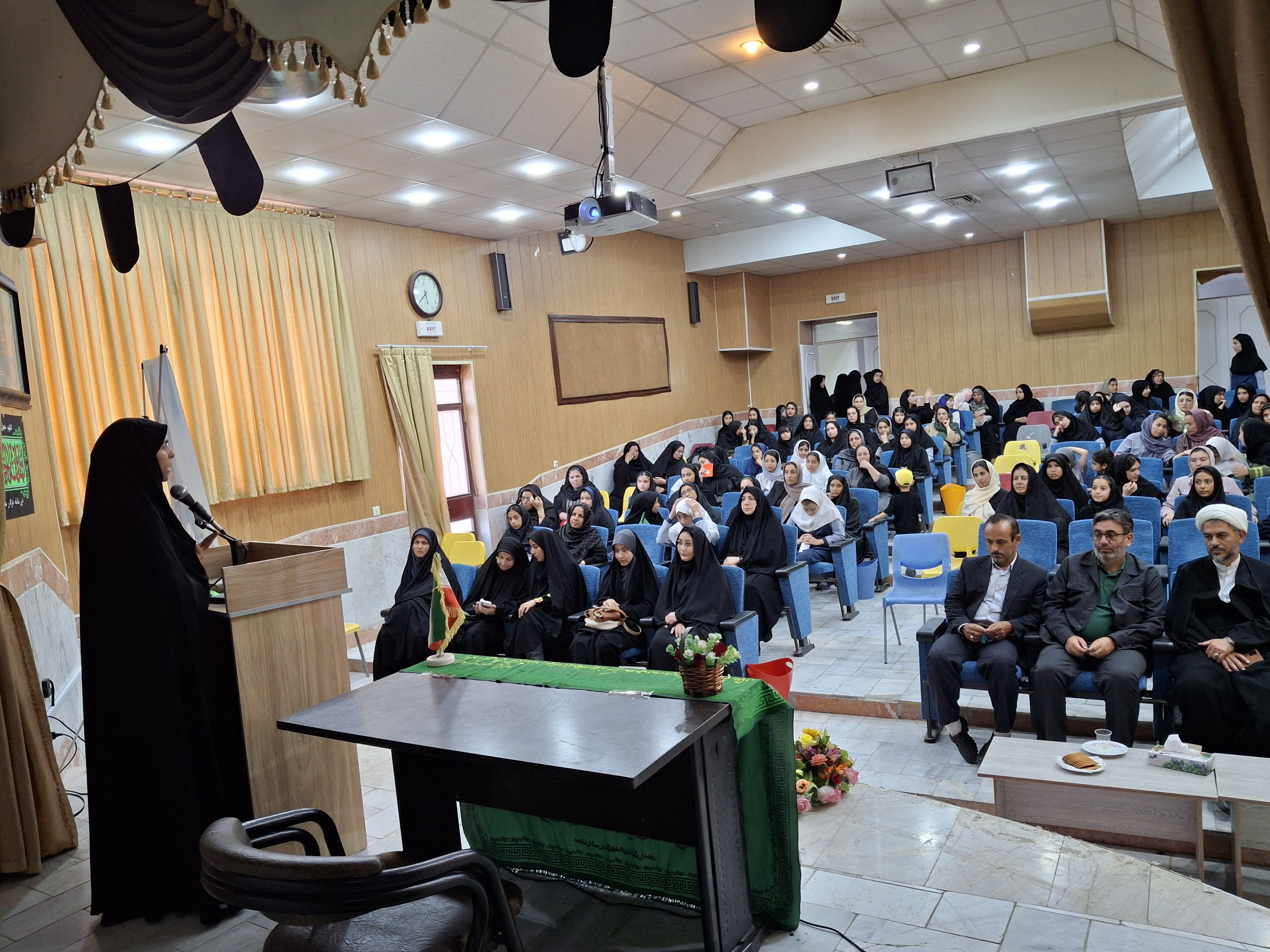 افتتاحیه انجمن‌های دانش‌آموزی و مربیان طرح برکت دختران در کانون سمیه شهرستان شیروان