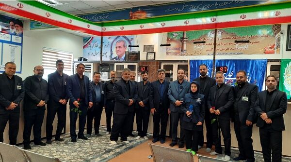 بازدید مدیر کل استان خراسان رضوی  از ستاد اسکان فرهنگیان ثامن 2