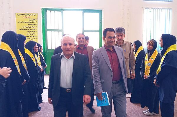 سخنرانی رئیس آموزش پرورش باشت در مراسم نماز جمعه به مناسبت هفته دفاع مقدس و آغاز سال تحصیلی