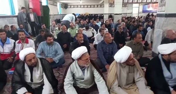 مراسم گرامیداشت شهید سید حسن نصرالله و شهید سردار نیلفروشان در فلاورجان