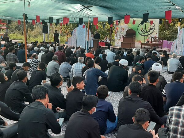  اردوی علمداران برای اولین بار در اردوگاه جوادالائمه (ع) در منطقه طرقبه