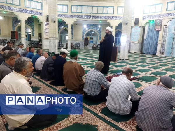 حضور نماینده مردم ترشیز در مجلس شورای اسلامی در مسجد جامع بردسکن