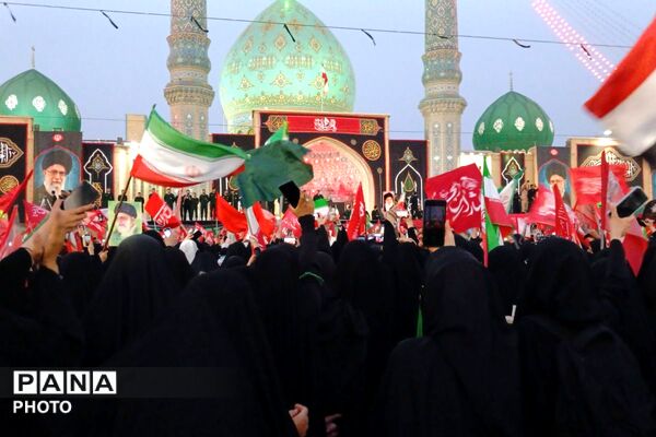 وداع با آقای شهید ایران در آستان مقدس جمکران