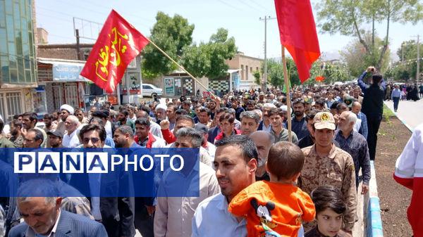 فریاد «مرگ بر اسرائیل» توسط مردم شهید پرور شهرستان لردگان طنین انداز شد