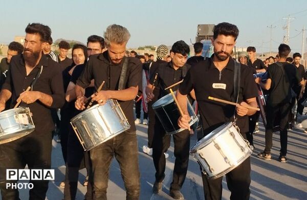 مراسم عزاداری عاشورای حسینی در روستای درخت سنجد