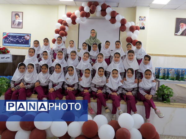 جشن الفبا در مدرسه دخترانه امام خمینی(ره) بجنورد