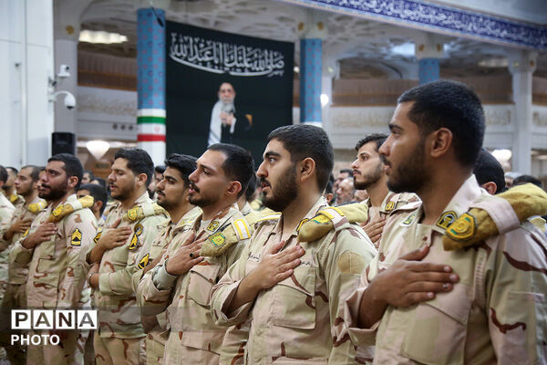 وداع با پیکر مطهر شهید عباس آقایی در قم